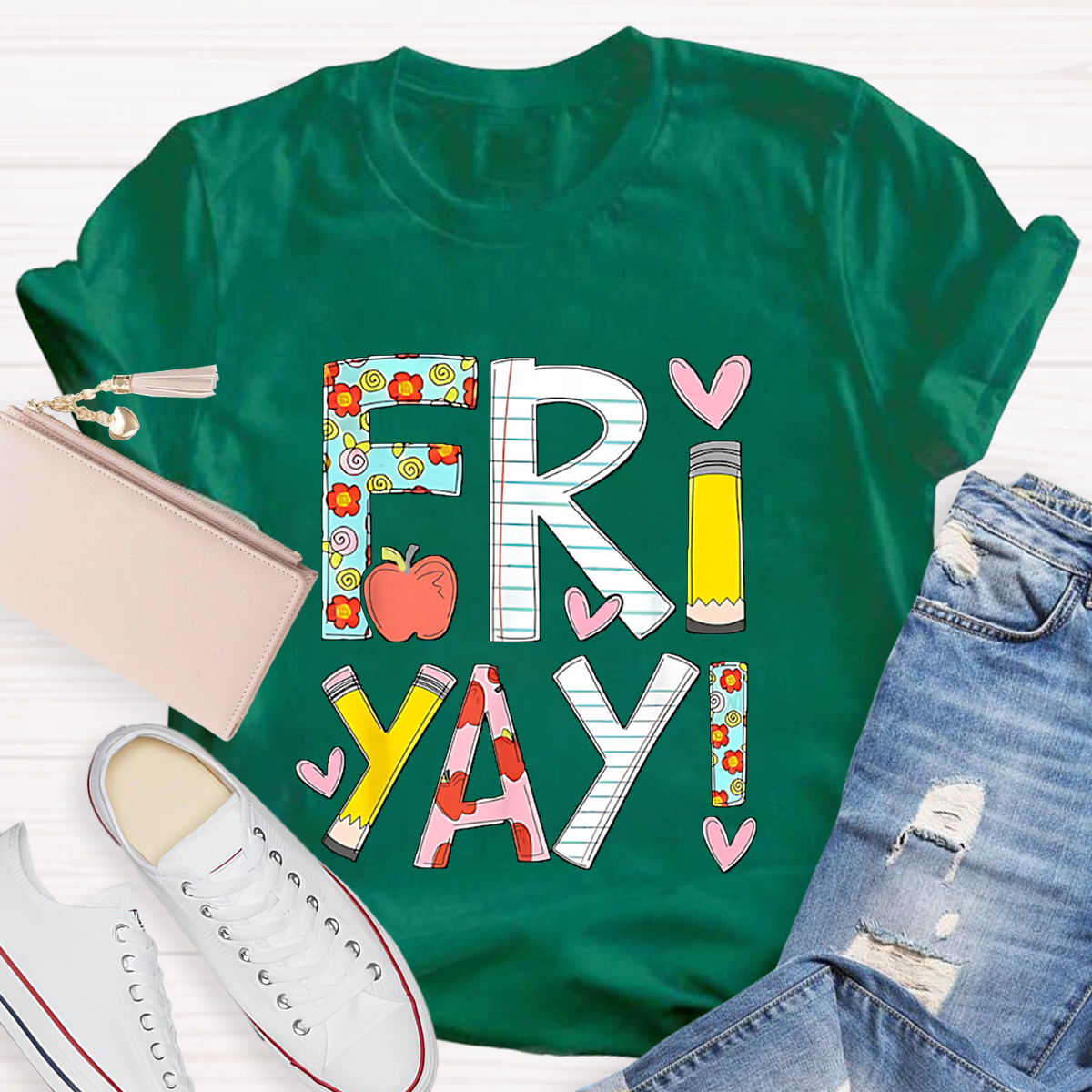 Fri Yay Teacher T-Shirt