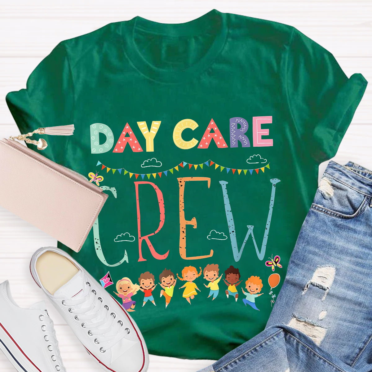 Day Care Crew Teacher T-Shirt