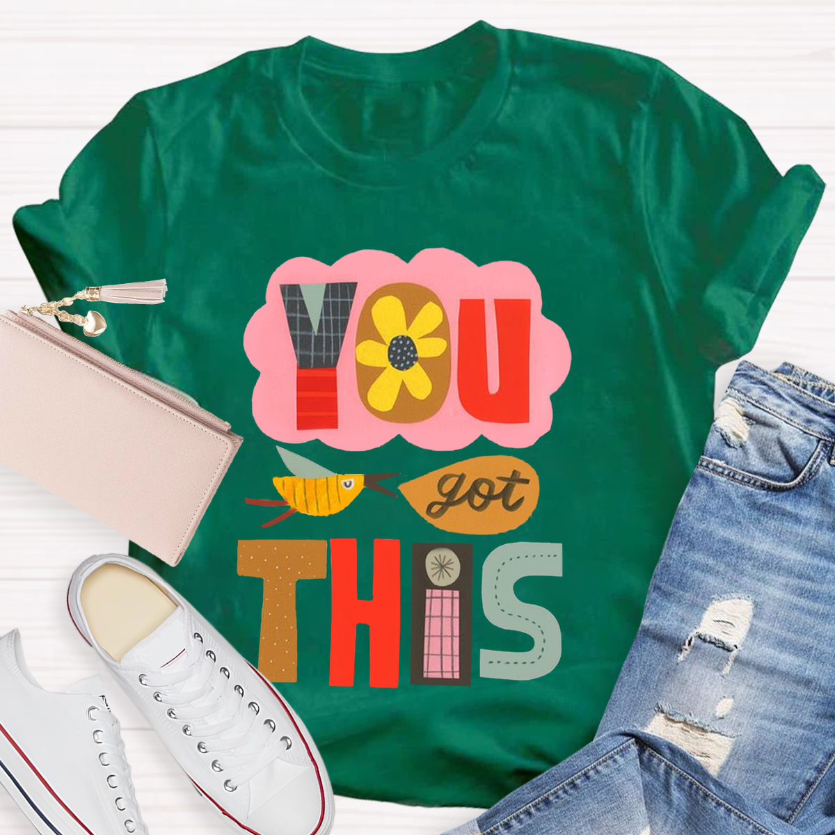 You Got This Geometric Design Test Day T-Shirt