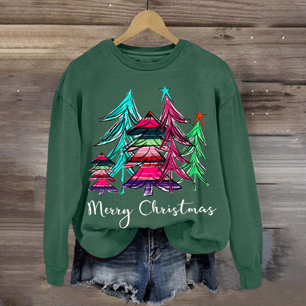 Christmas Tree Sublimation Sweatshirt