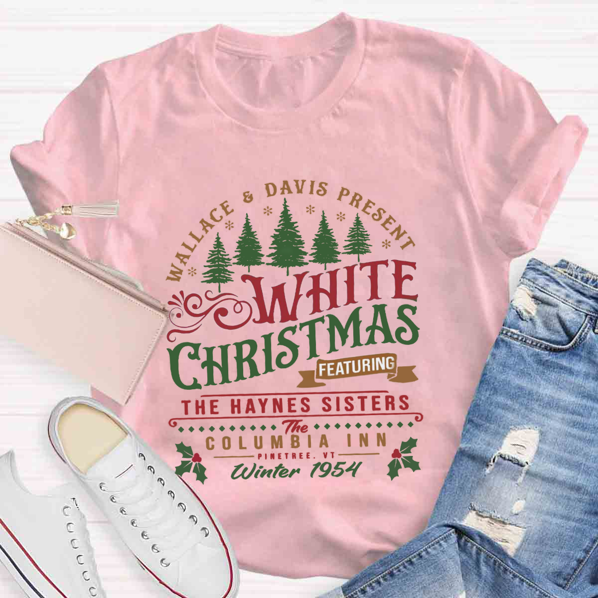 White Christmas Columbia Inn T-Shirt