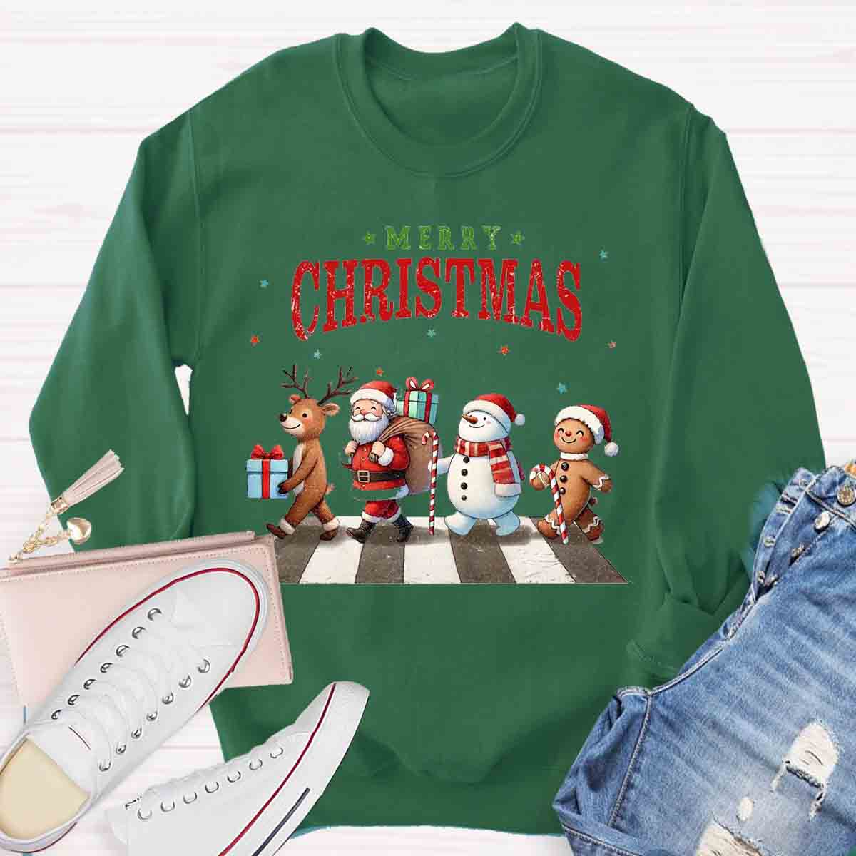 Merry Christmas Santa Claus Sweatshirt