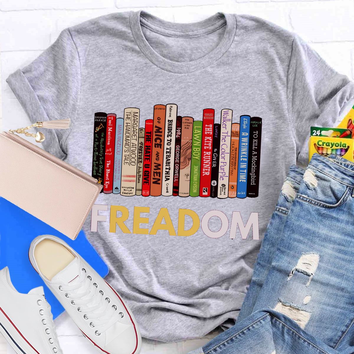 Freedom To Read Teacher T-Shirt