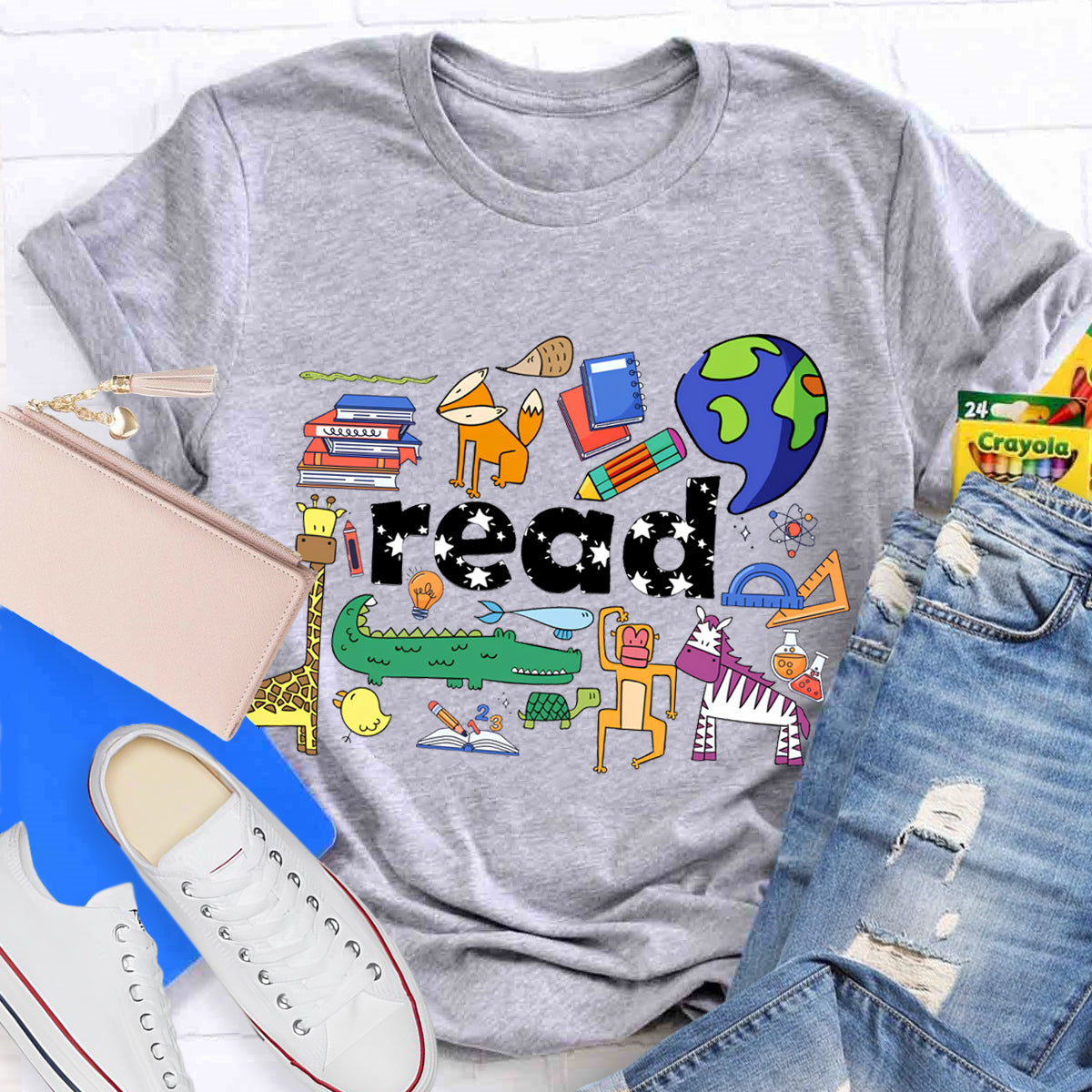 Read Children's Books Teacher T-Shirt