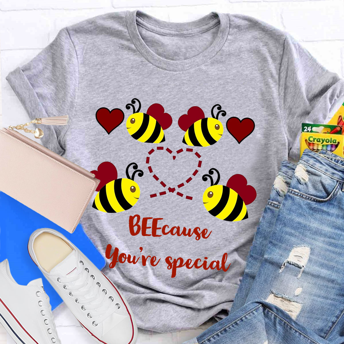 Because You Are Special Teacher T-Shirt