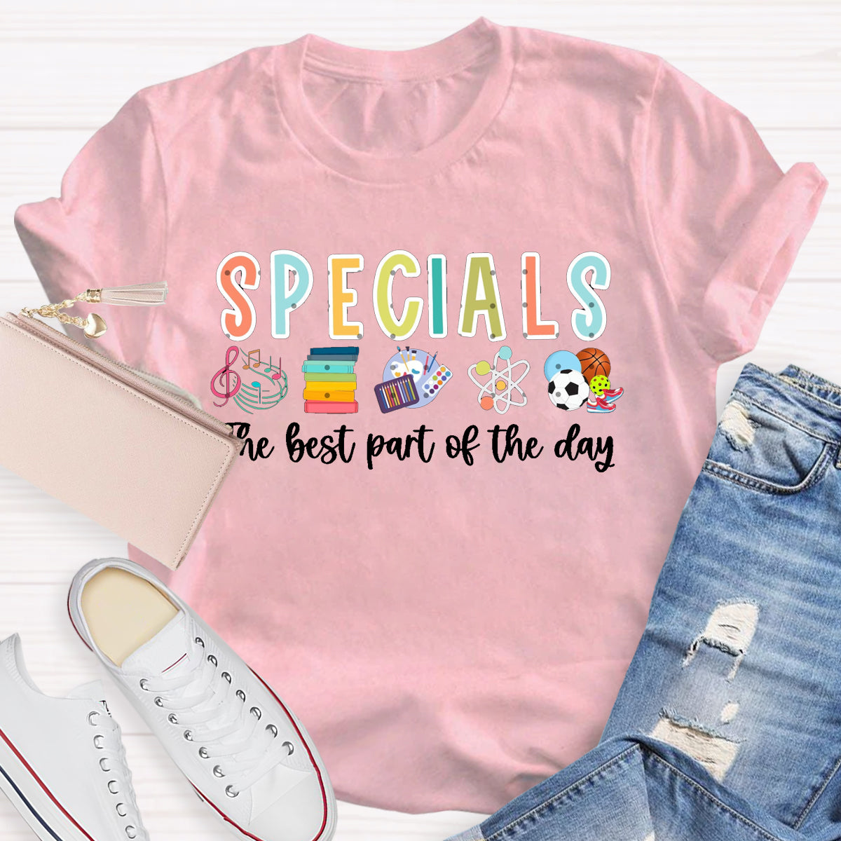 Specials The Best Part Of The Day Teacher T-Shirt