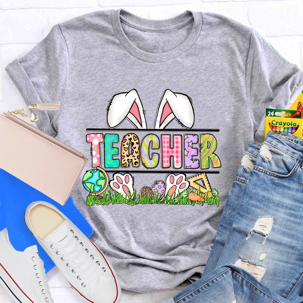 Teacher Easter Teaching My Peeps T-Shirt