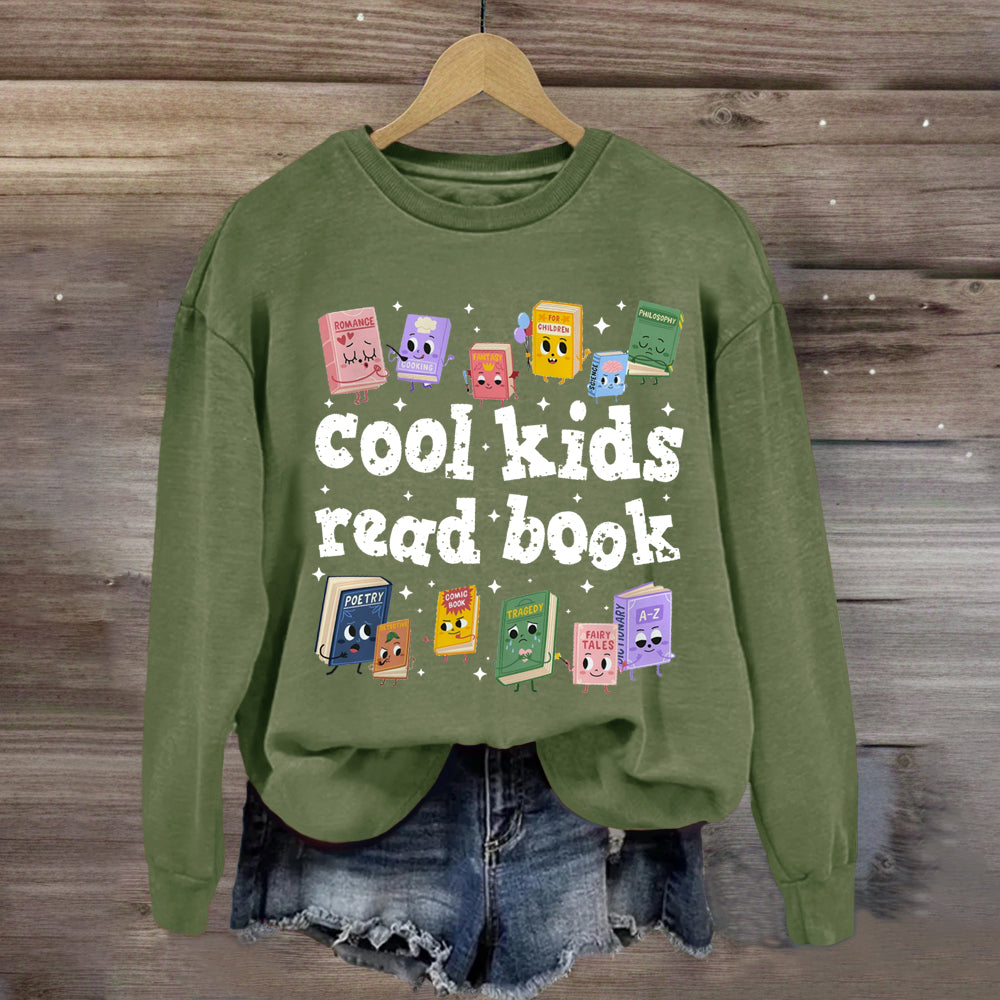 Cool Kids Read Book Sweatshirt