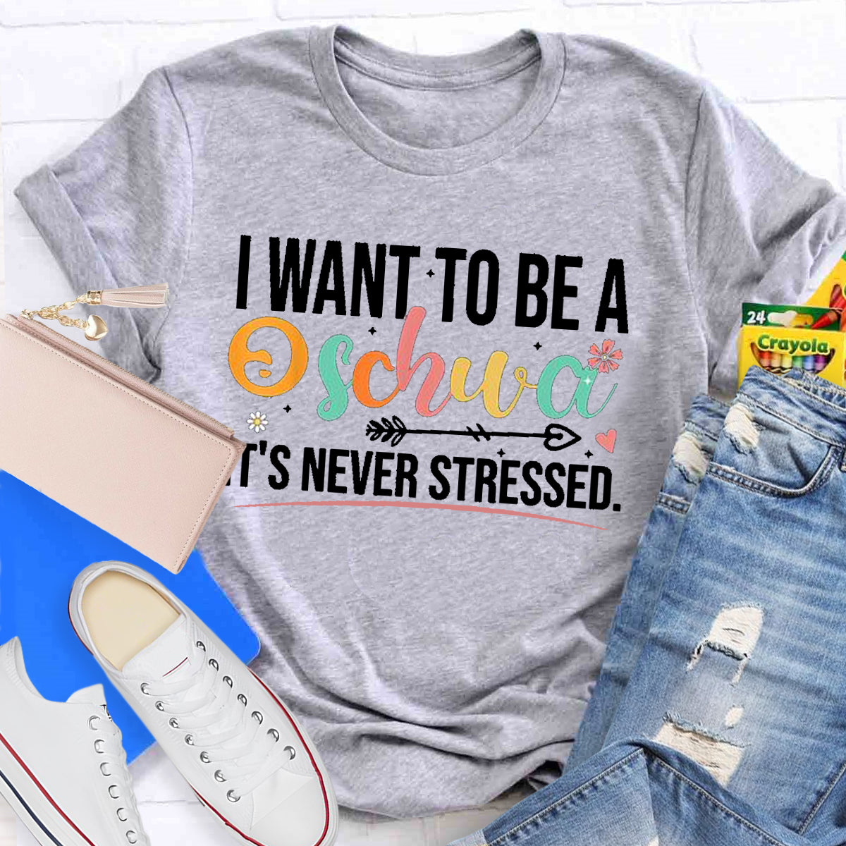 I Want To Be A Schwa It's Never Stressed T-Shirt