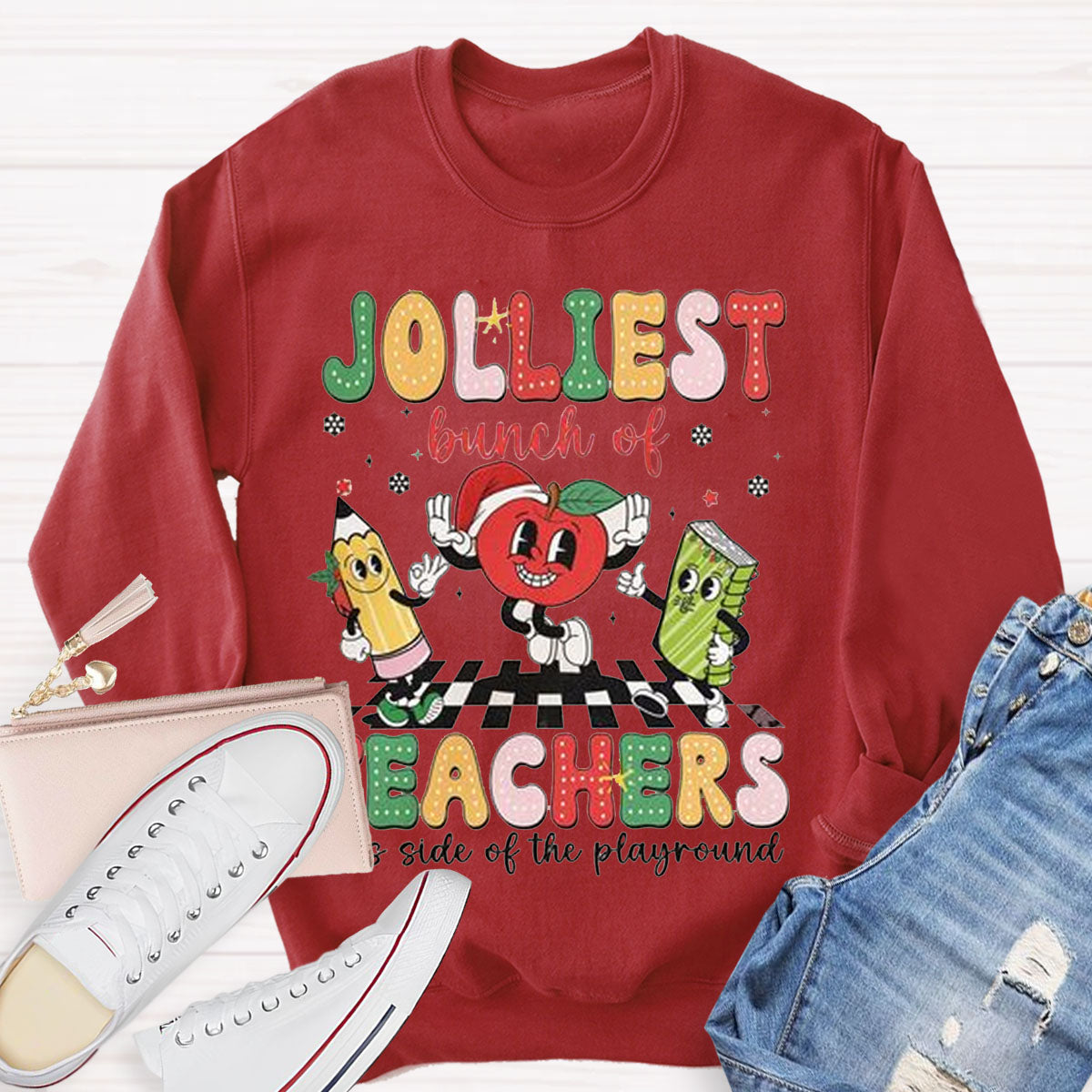 Jolliest Lunch Of Teachers Sweatshirt