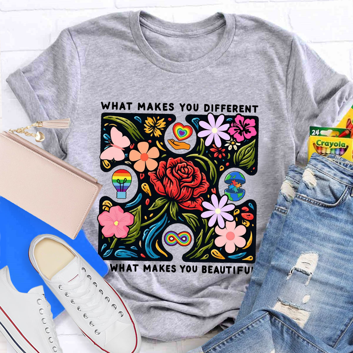 What Makes You Different Is What Make You Beautiful T-Shirt