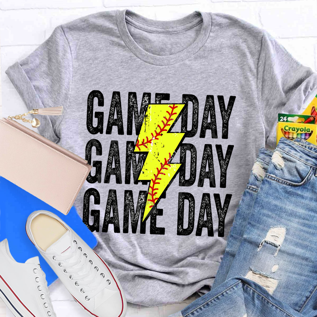 Game Day Lightning Bolt T-Shirt