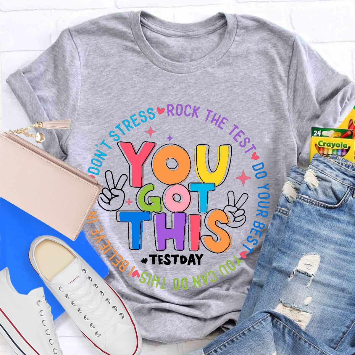 You Got This Testday Rock The Test T-Shirt