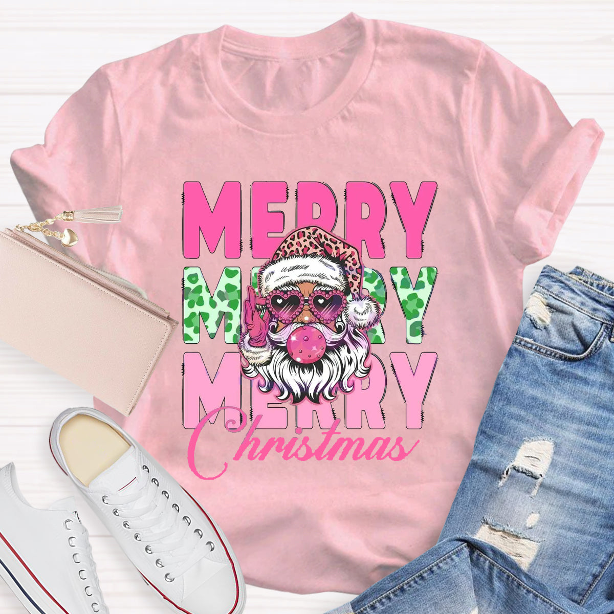 Merry Christmas Santa Claus T-Shirt