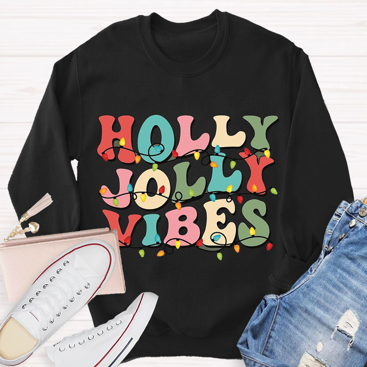 Holly Jolly Vibes Sweatshirt