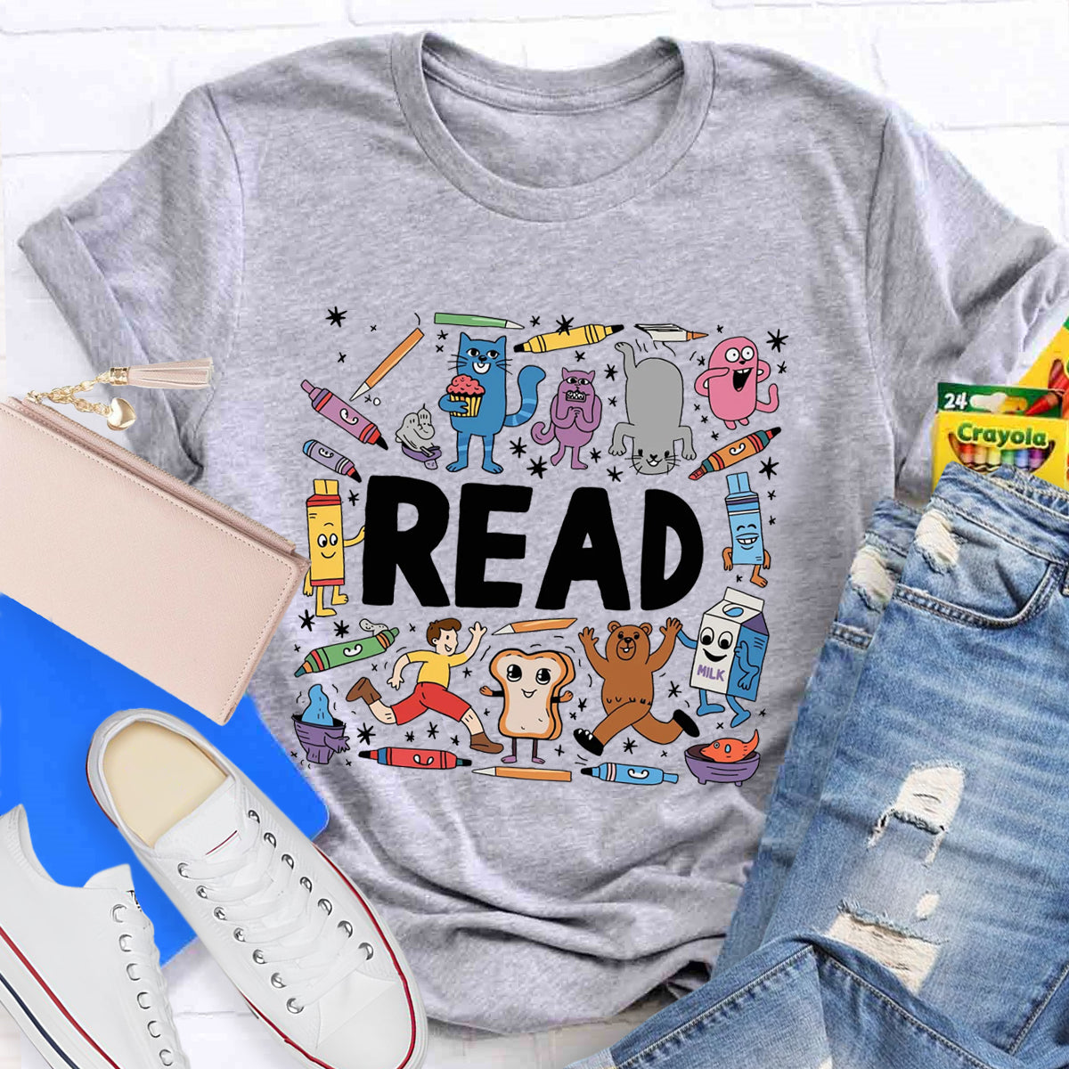 I Still Read Children's Books Teacher T-Shirt