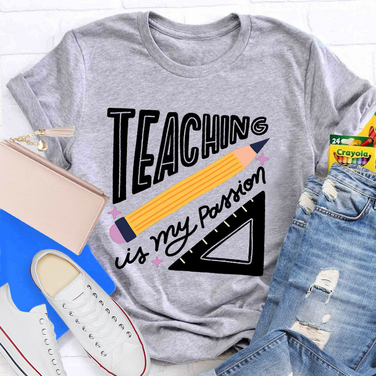 Teaching is My Passion Teacher T-Shirt