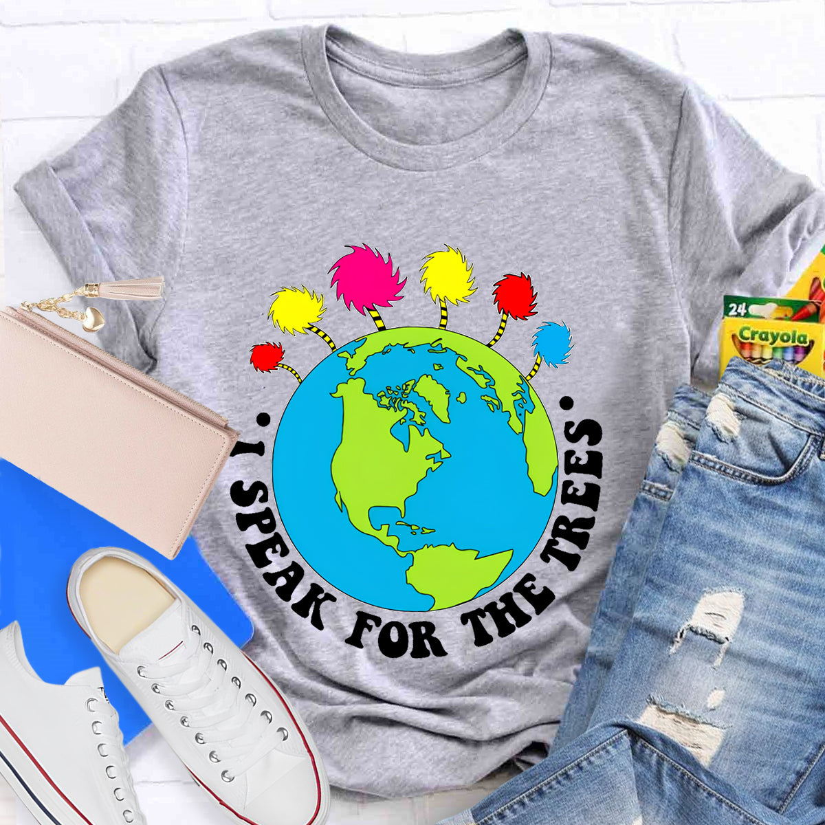 I Speak For The Trees Earth Day T-Shirt