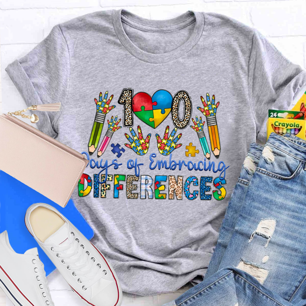 100 Days Of Embracing Difference T-Shirt