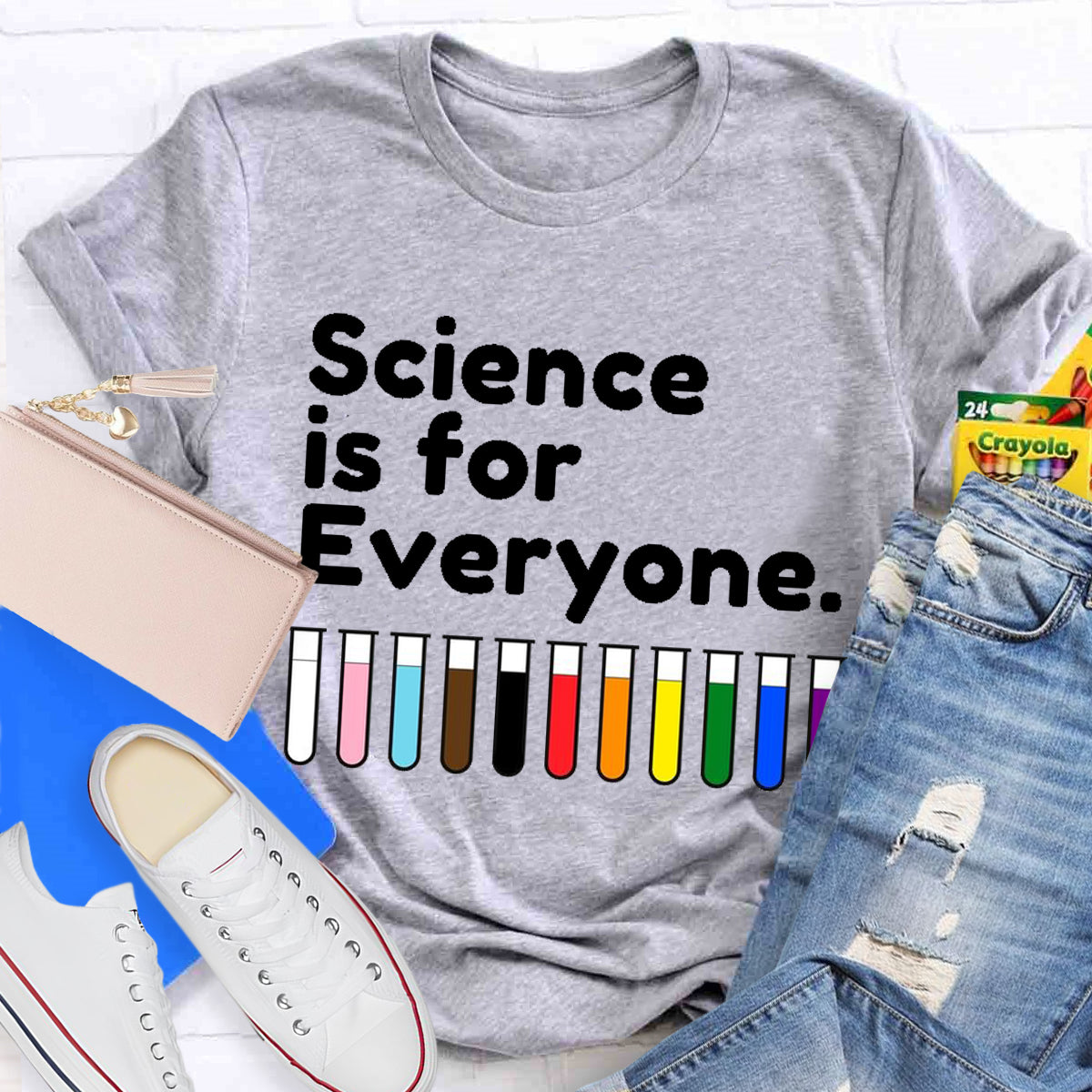 Science Is For Everyone Teacher T-Shirt