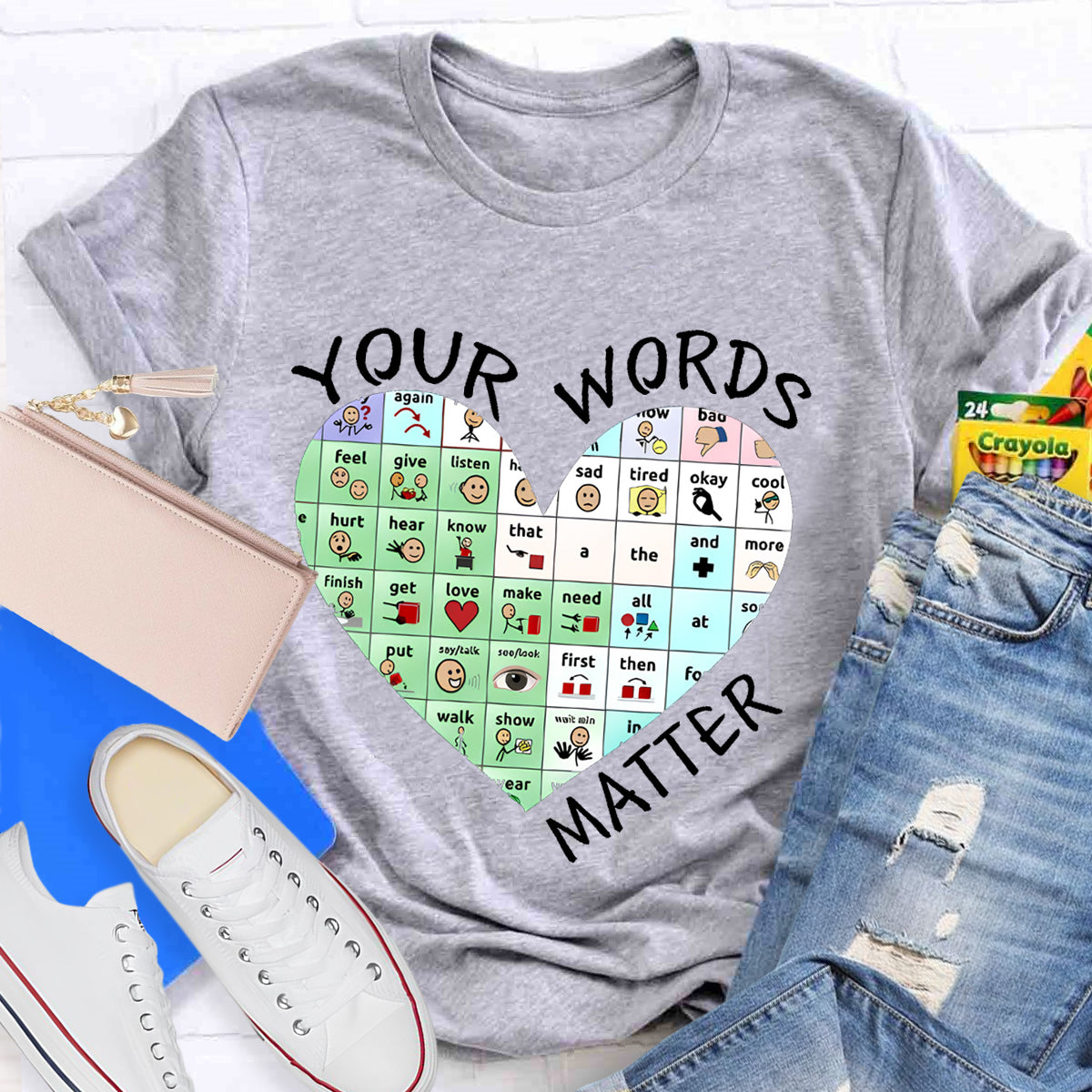 Your Words Do Matter Teacher T-Shirt