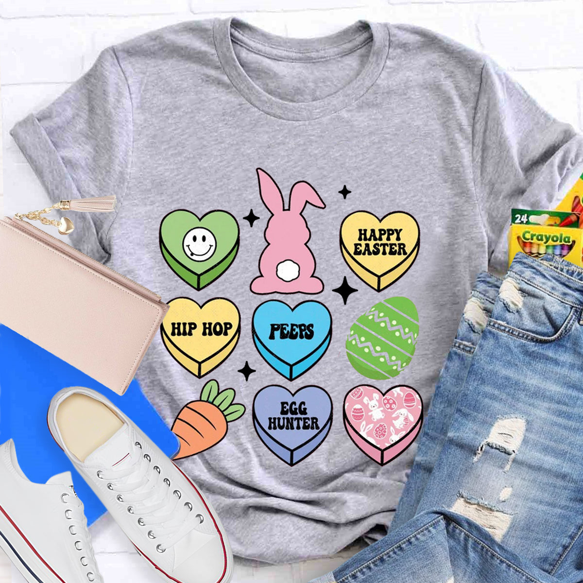 Happy Easter Cute Easter Bunny T-Shirt