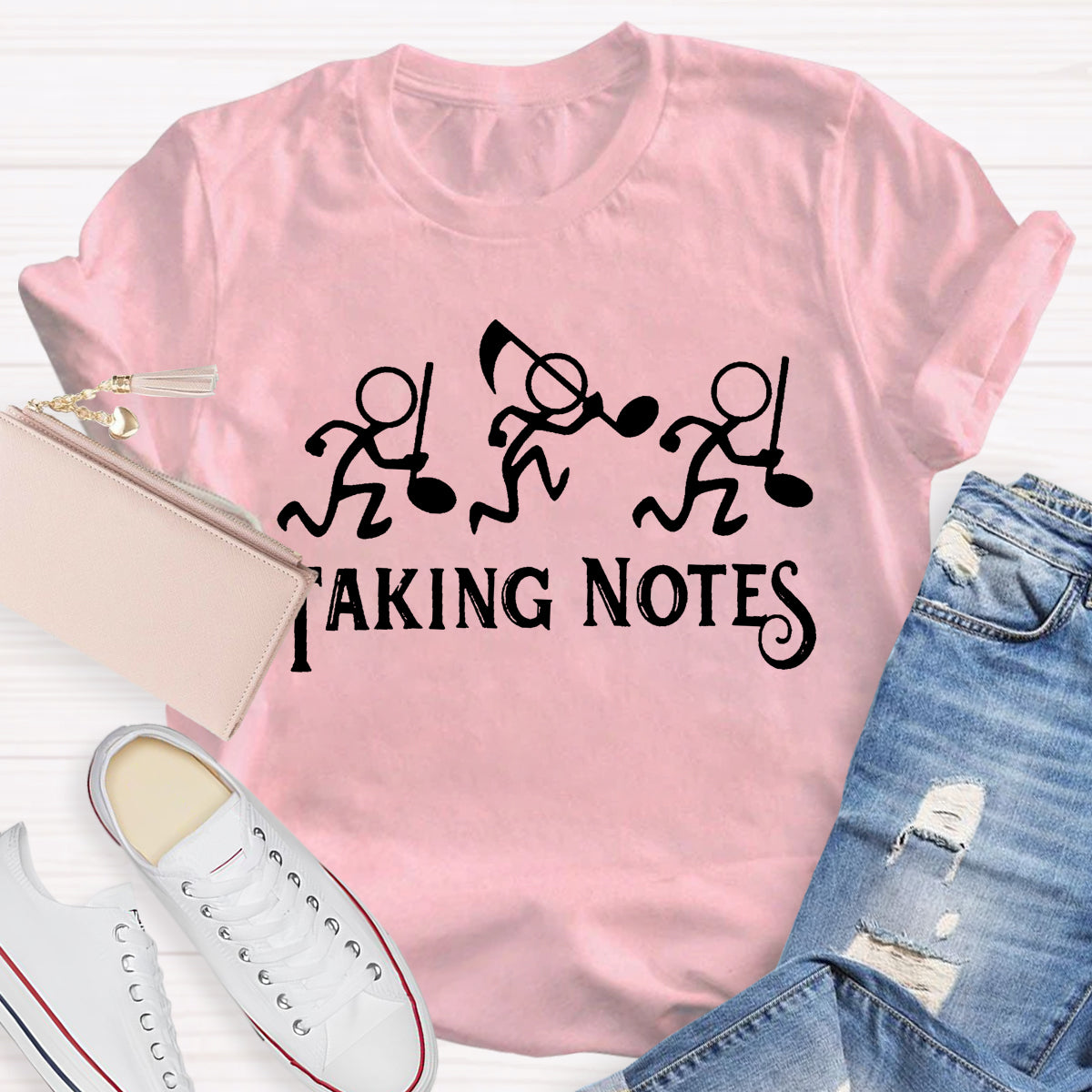 Taking Notes Music Teacher T-Shirt