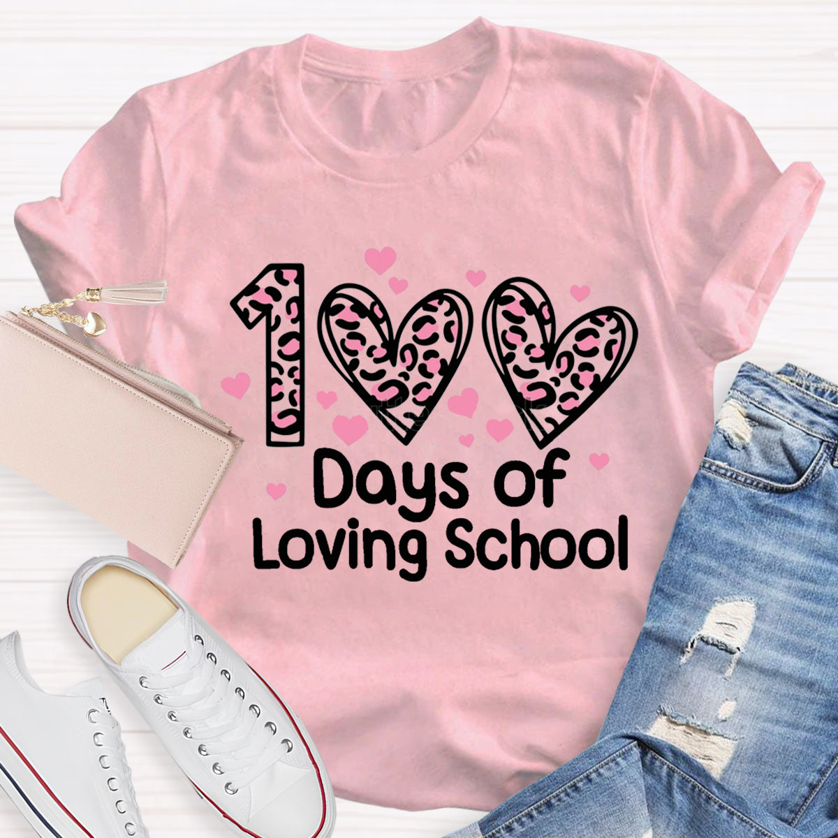 100 Days Of Loving School Teacher T-Shirt