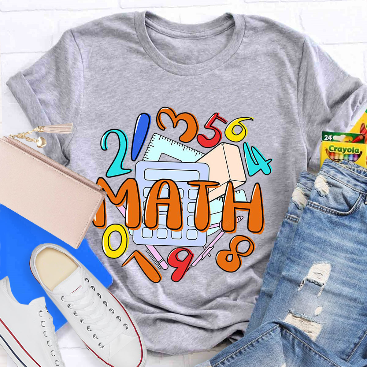 Math Number Teacher T-Shirt