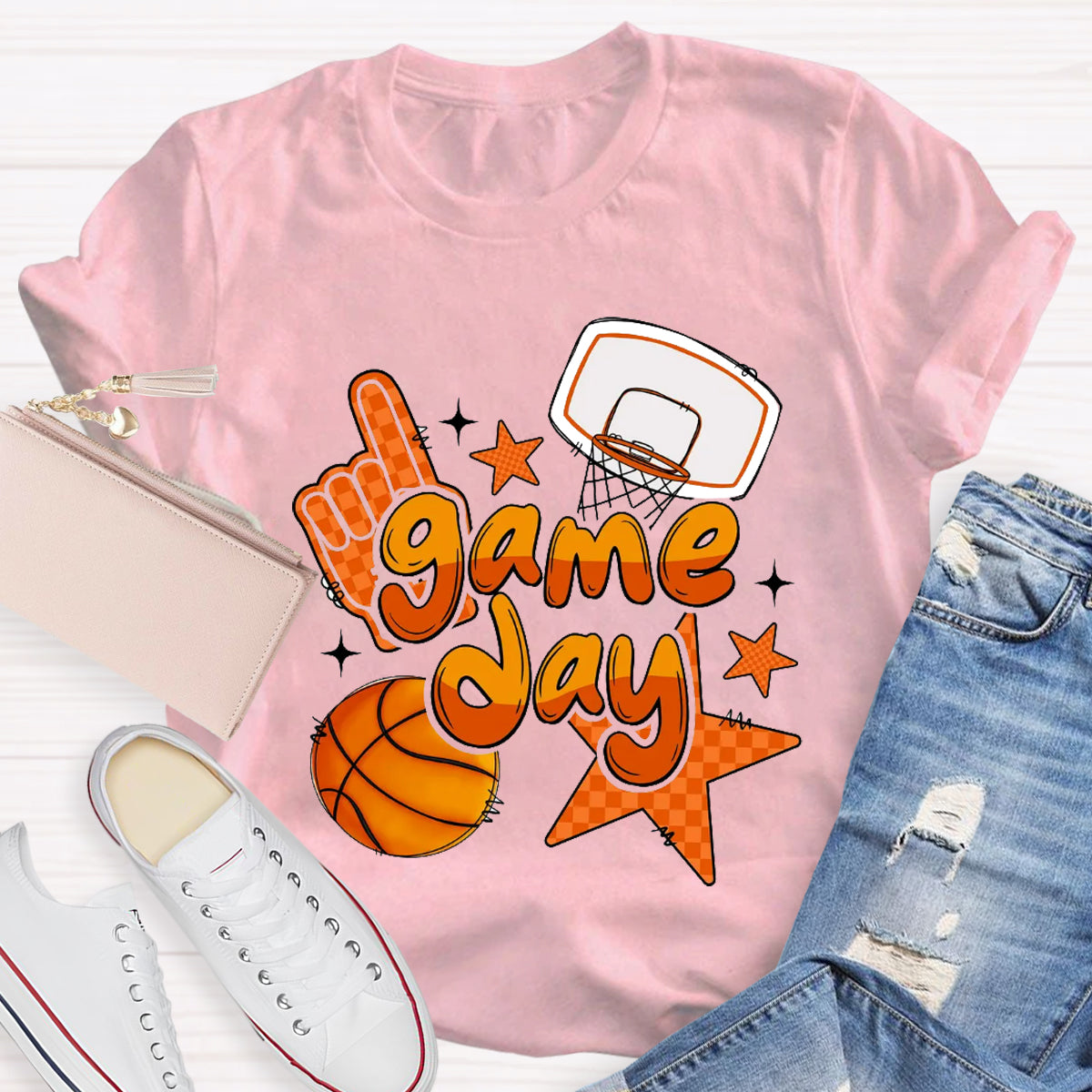 Basketball Game Day  T-Shirt