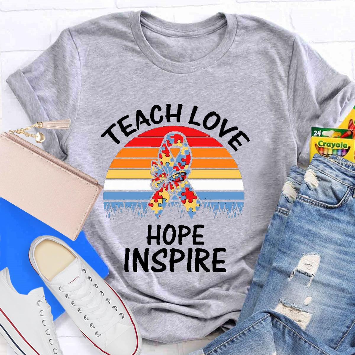 Teach Love Hope Inspire T-Shirt