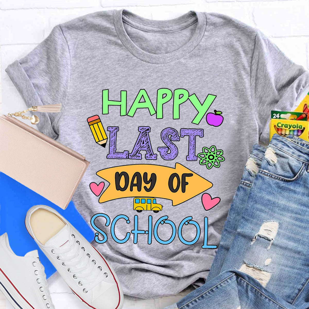 Happy Last Day Of School Teacher T-Shirt