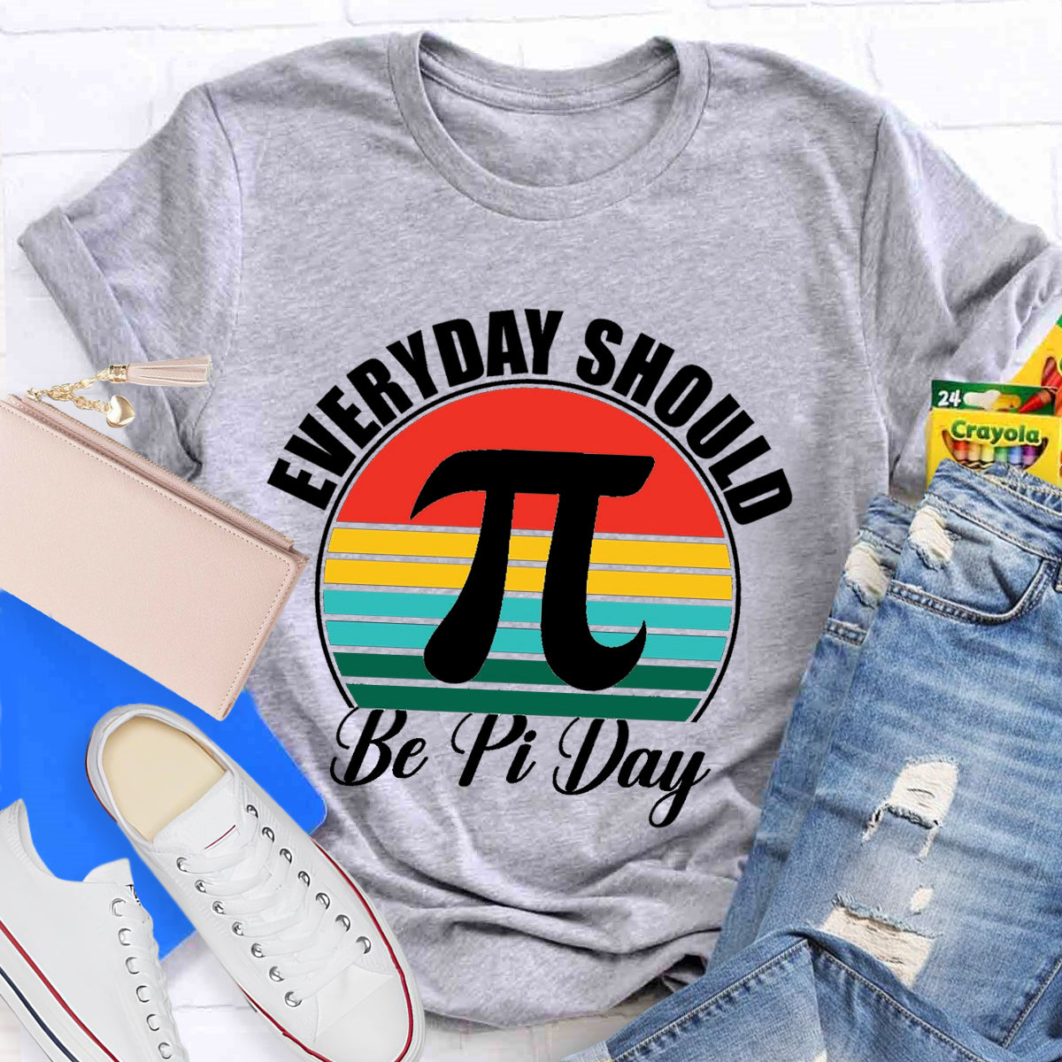 Everyone Should Be Pi Day Math Teacher T-Shirt