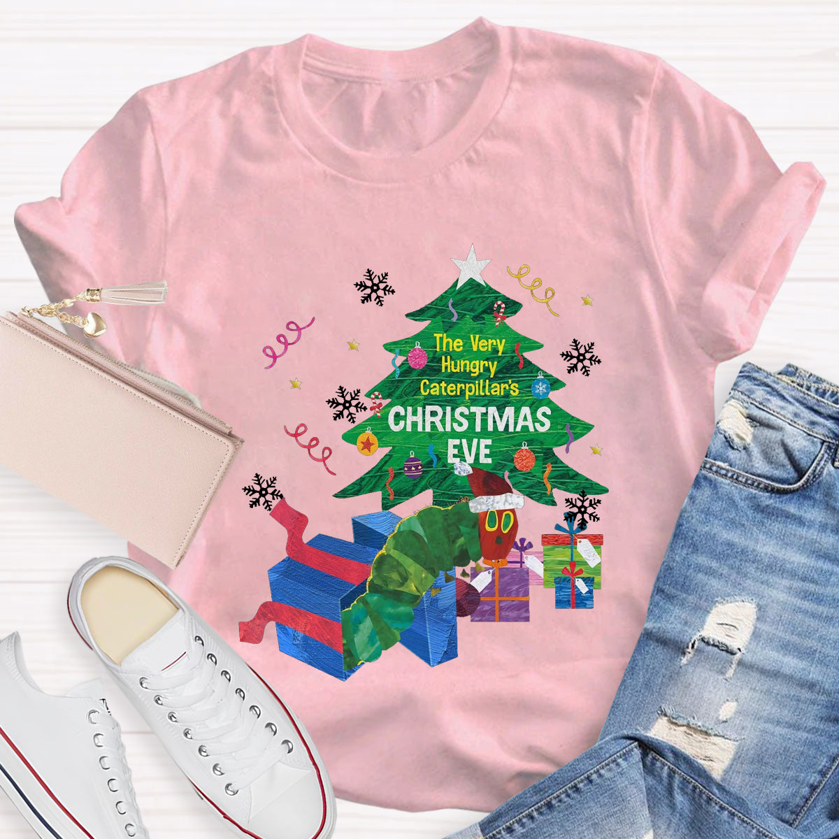 The Very Hungry Caterpillar's Christmas Eve T-Shirt