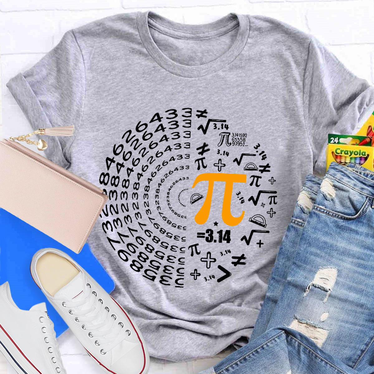 Funny Pi Day Math Teacher T-Shirt