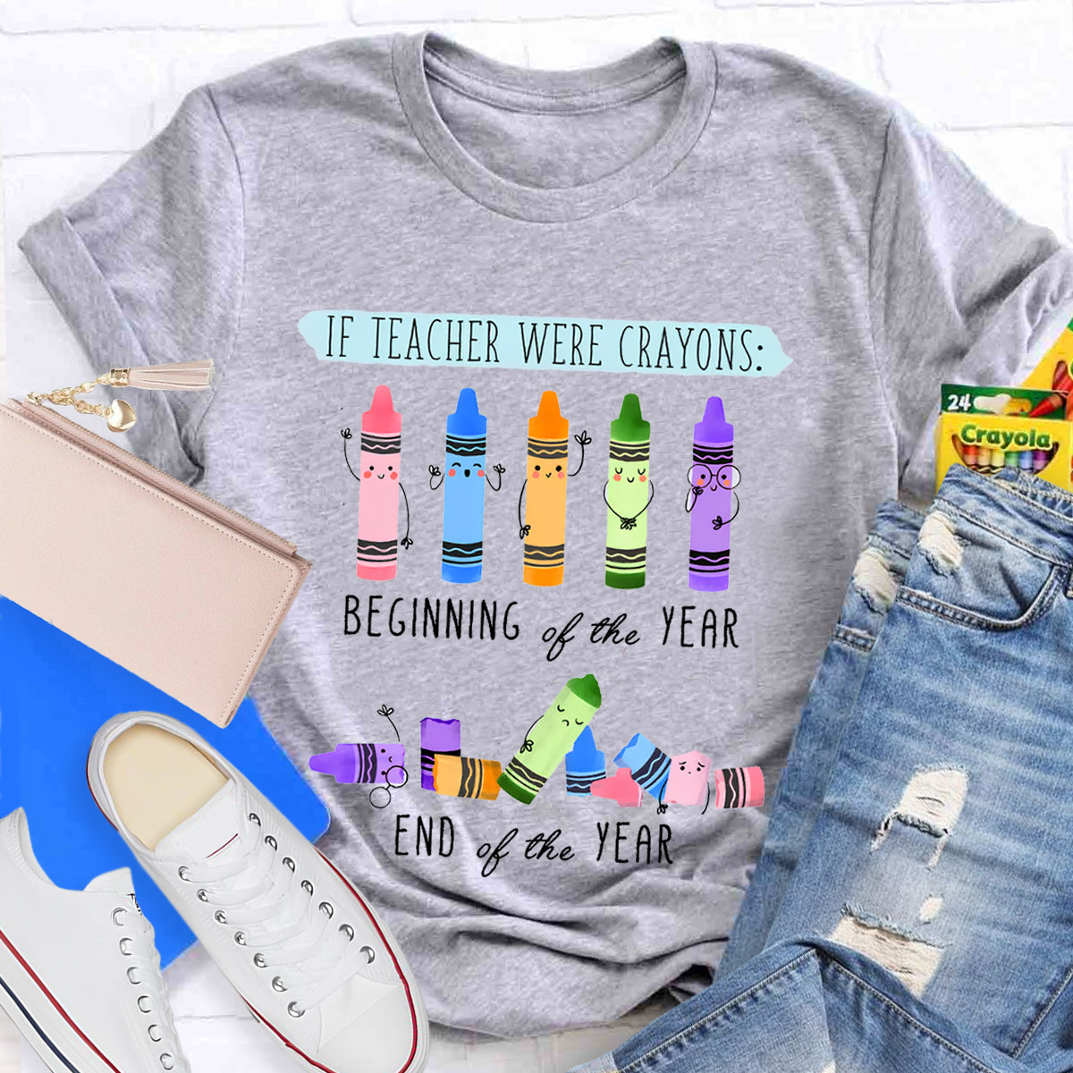 If Teacher Were Crayons Art Teacher T-Shirt