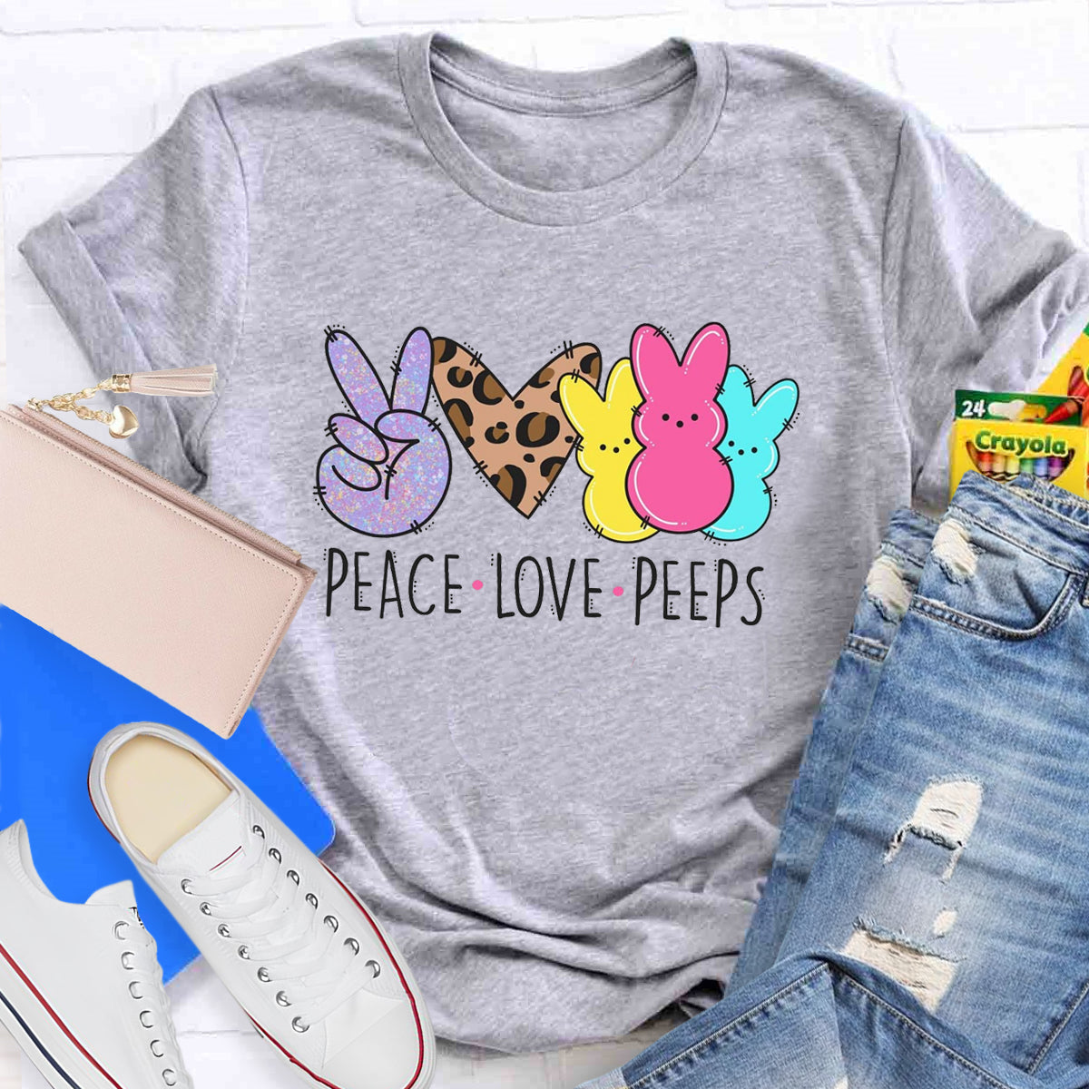 Peace Love Peeps T-Shirt