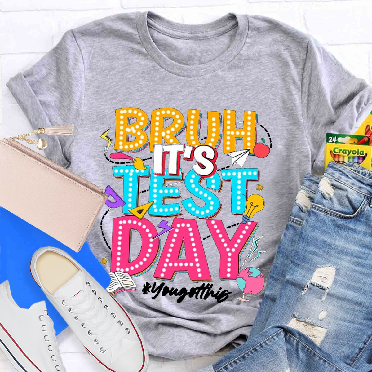 Bruh This Test Day T-Shirt