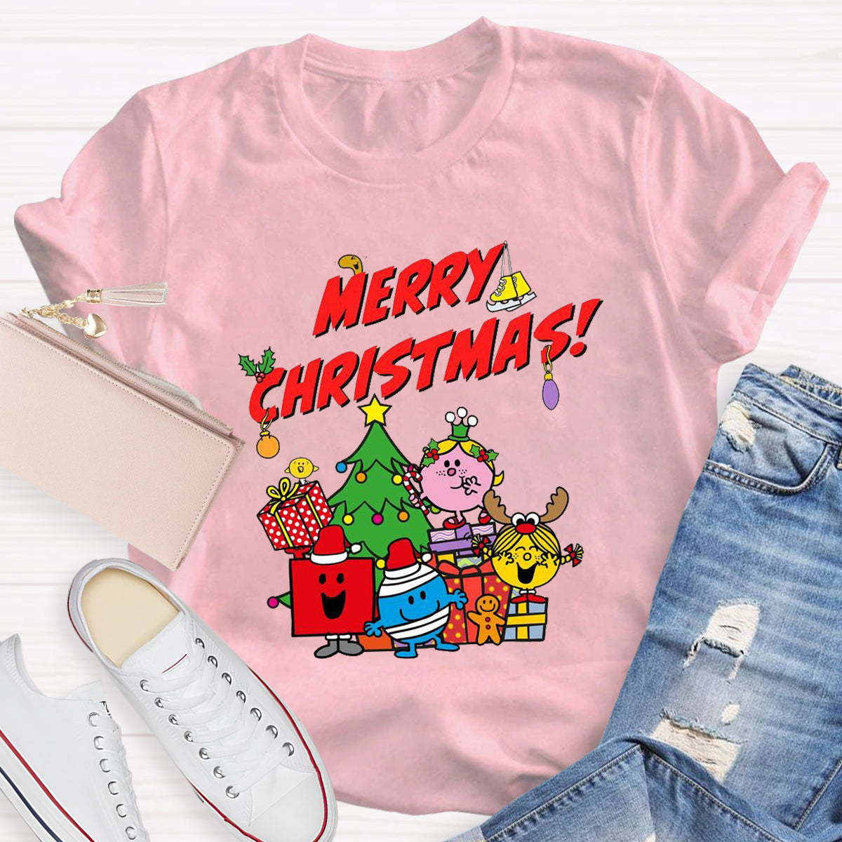 Merry Merry Little Miss Teacher T-Shirt