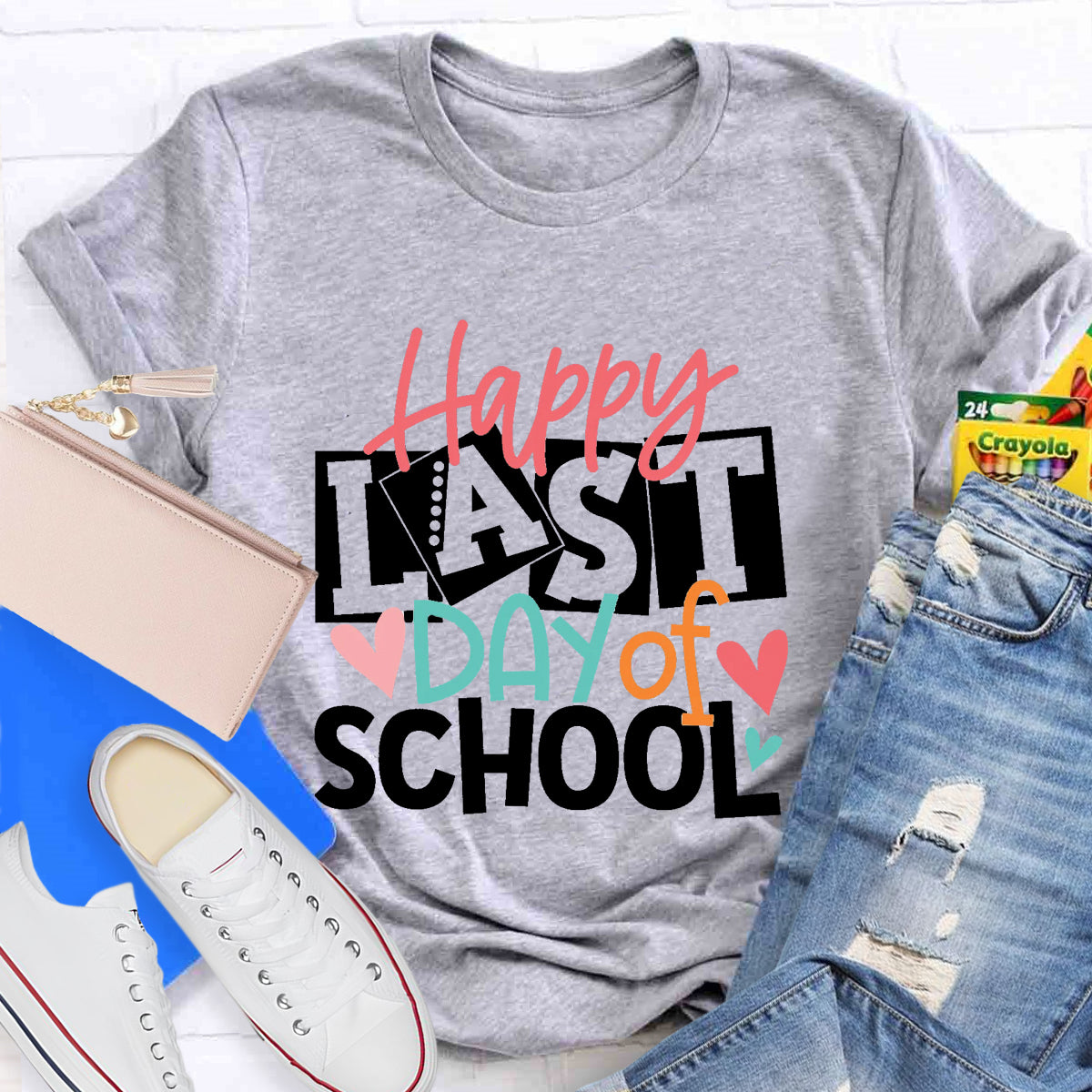 Happy Last Day Of School Card T-Shirt