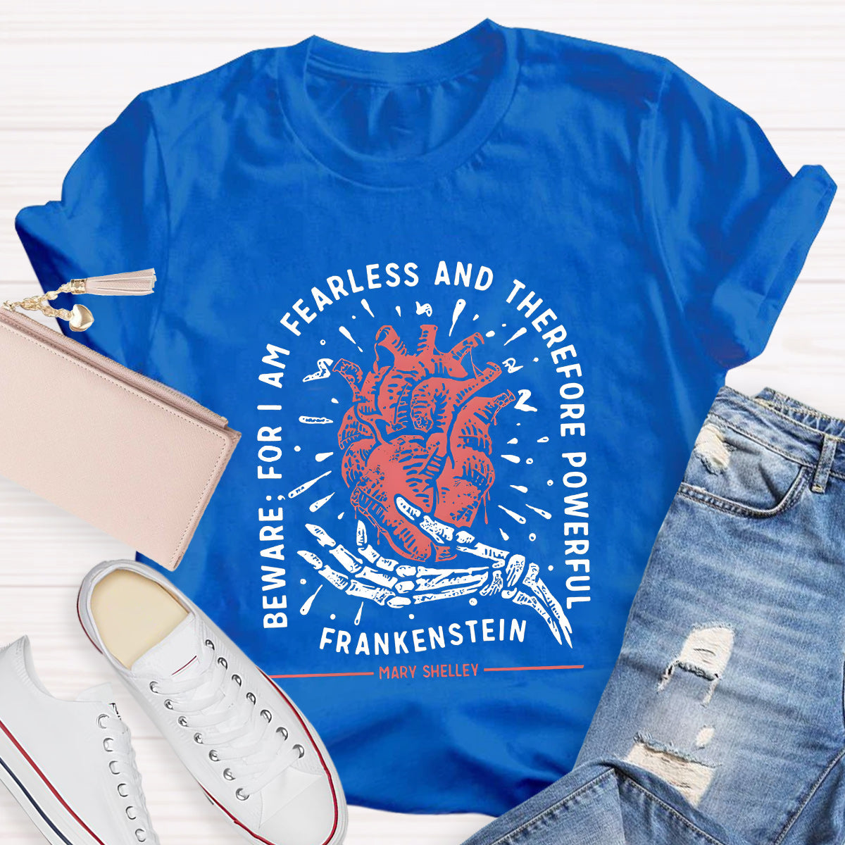 Beware For I Am Fearless Teacher T-Shirt