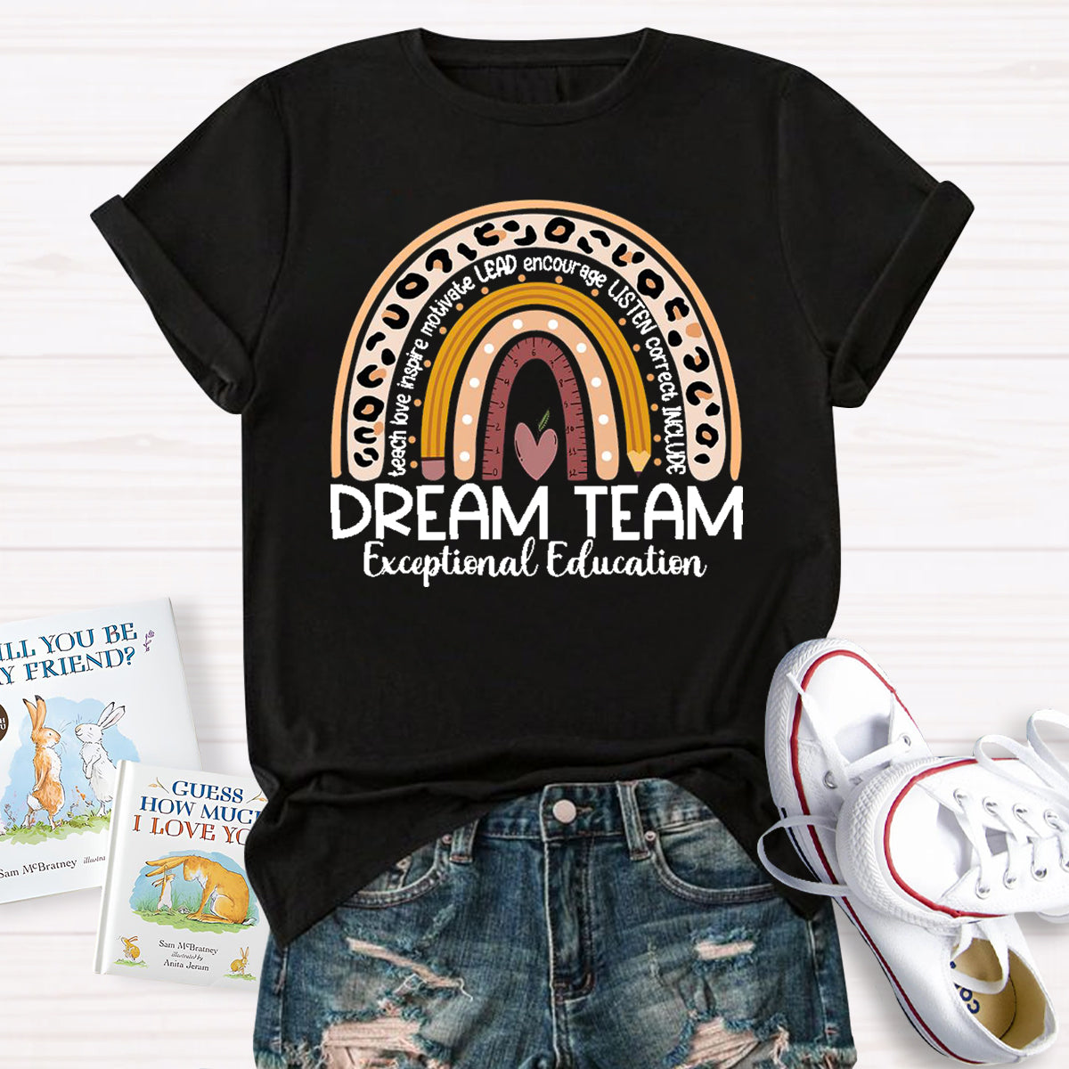 Personalized Dream Team Name Teacher T-Shirt