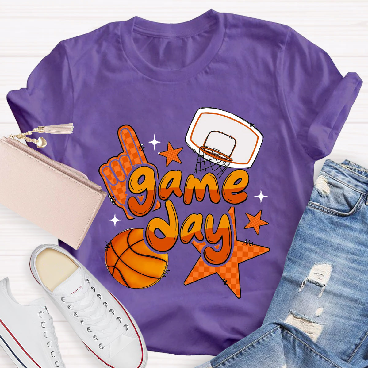 Basketball Game Day  T-Shirt