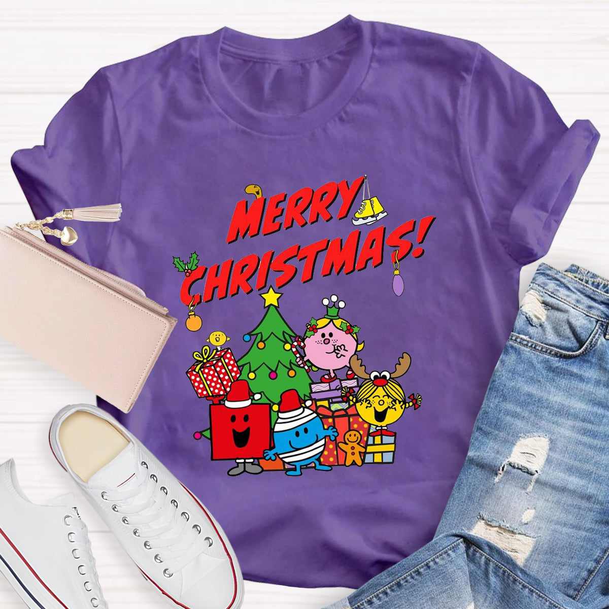 Merry Merry Little Miss Teacher T-Shirt