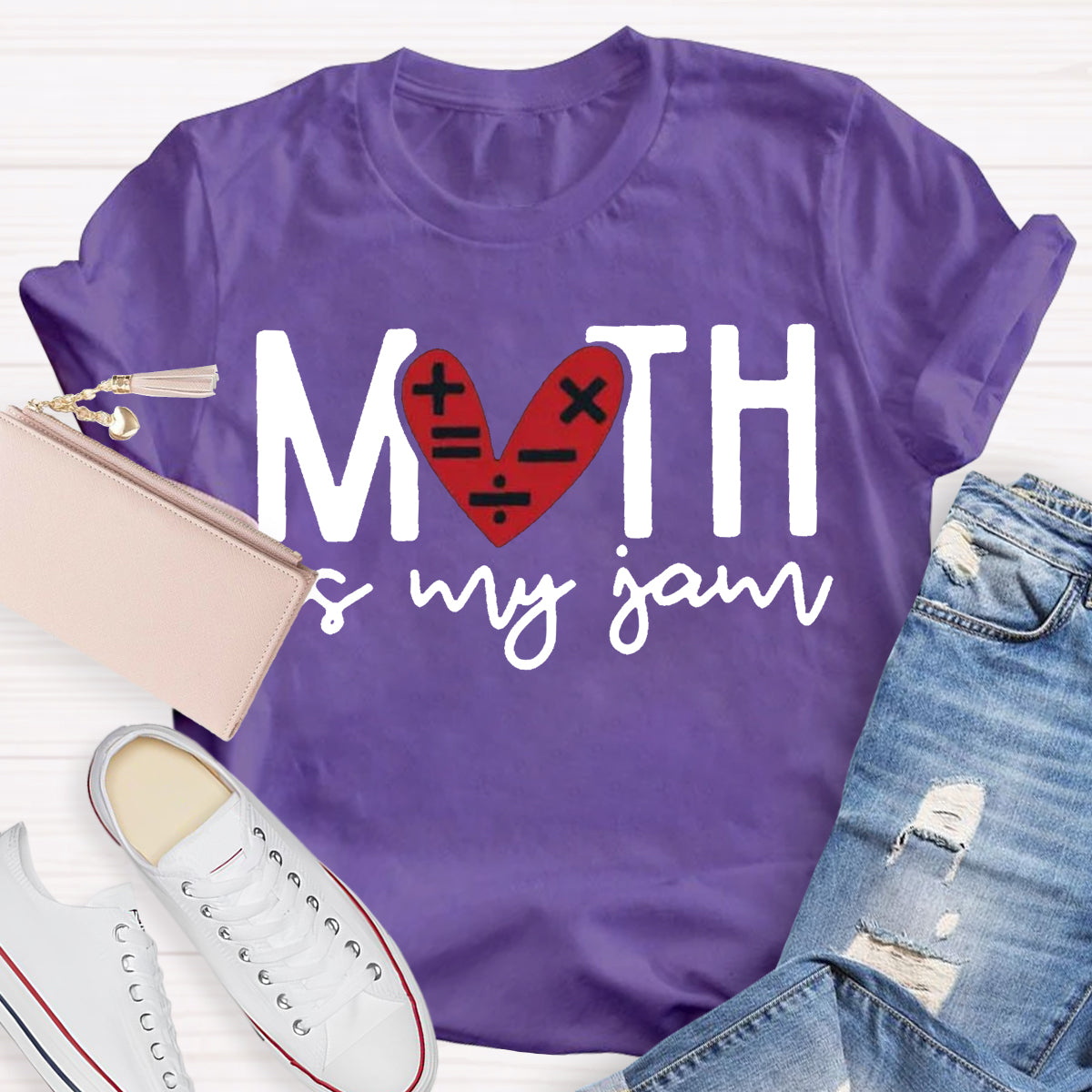 Math Is My Jam Math Teacher T-Shirt