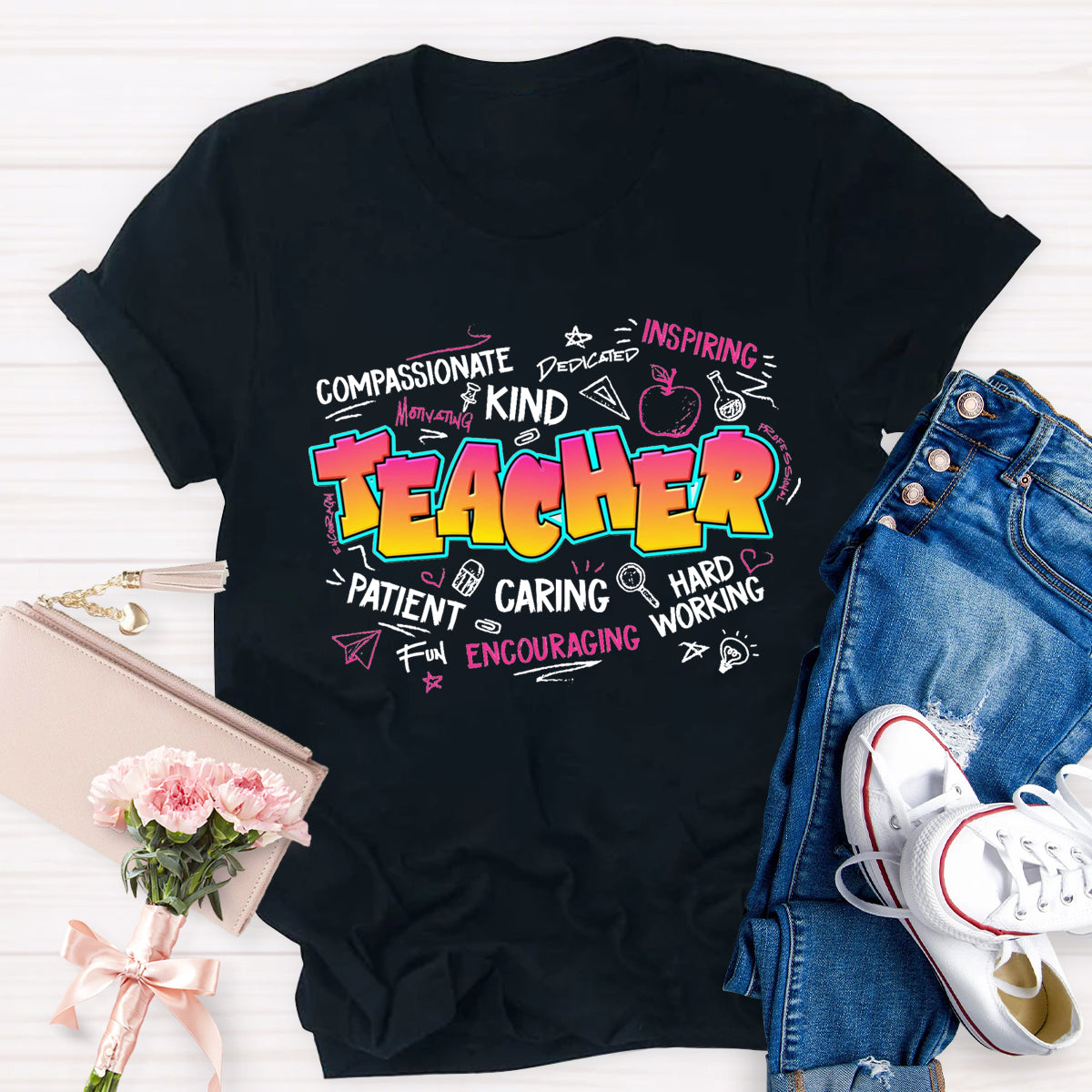 Teachers Radiating Excellence Teacher T-Shirt