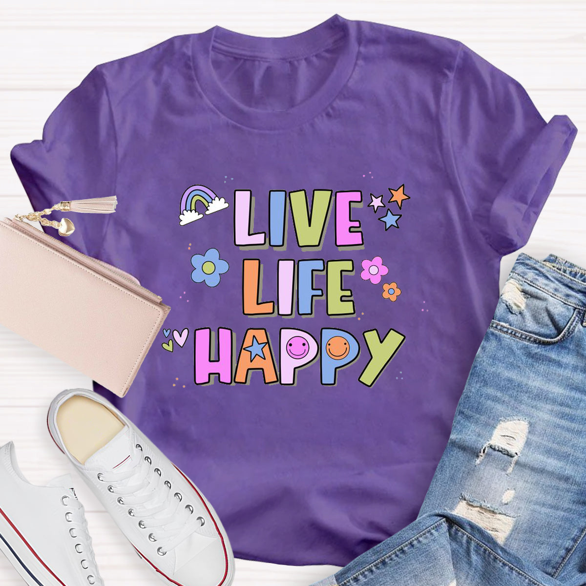 Live Life Happy T-Shirt