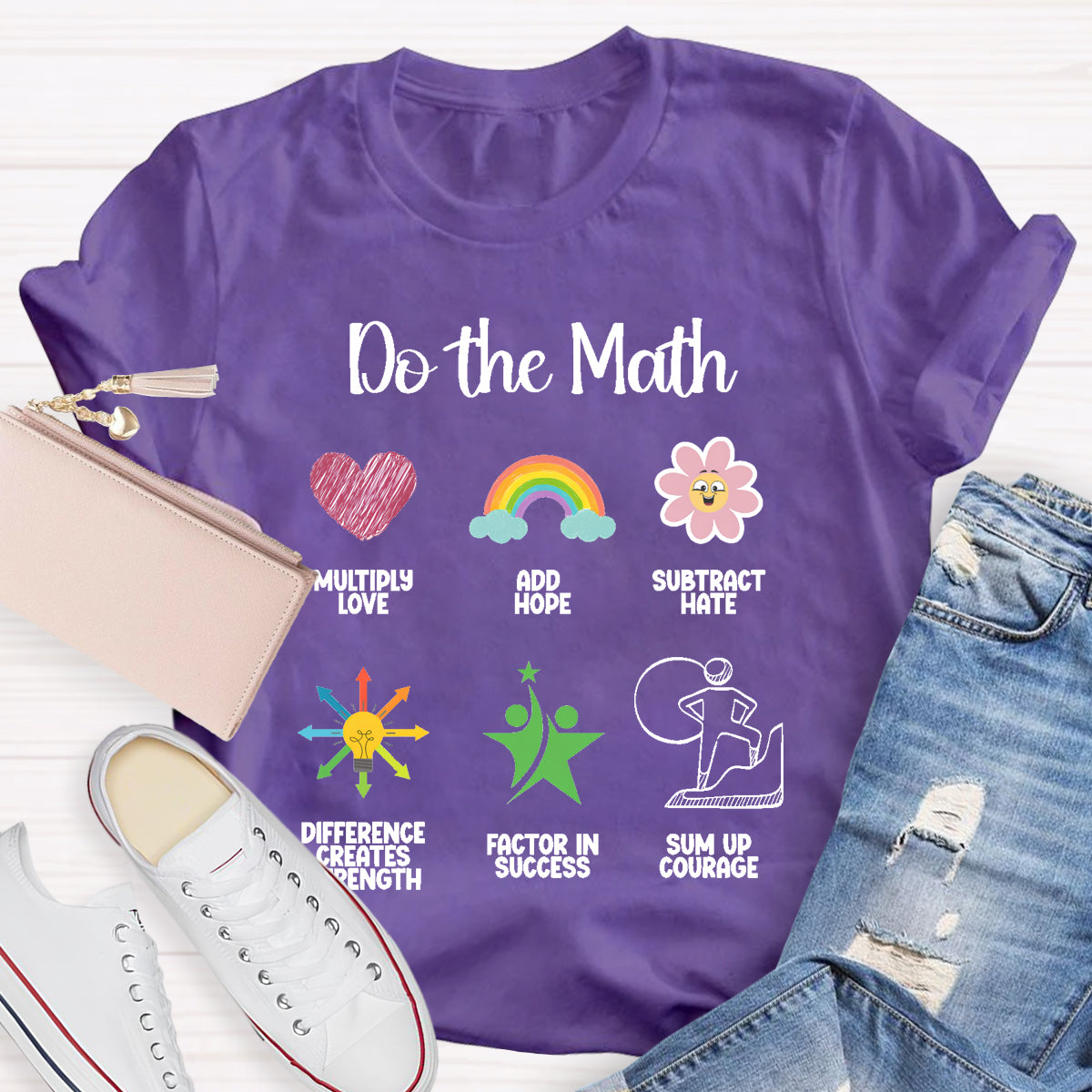 Do The Math Add Hope Math Teacher T-Shirt