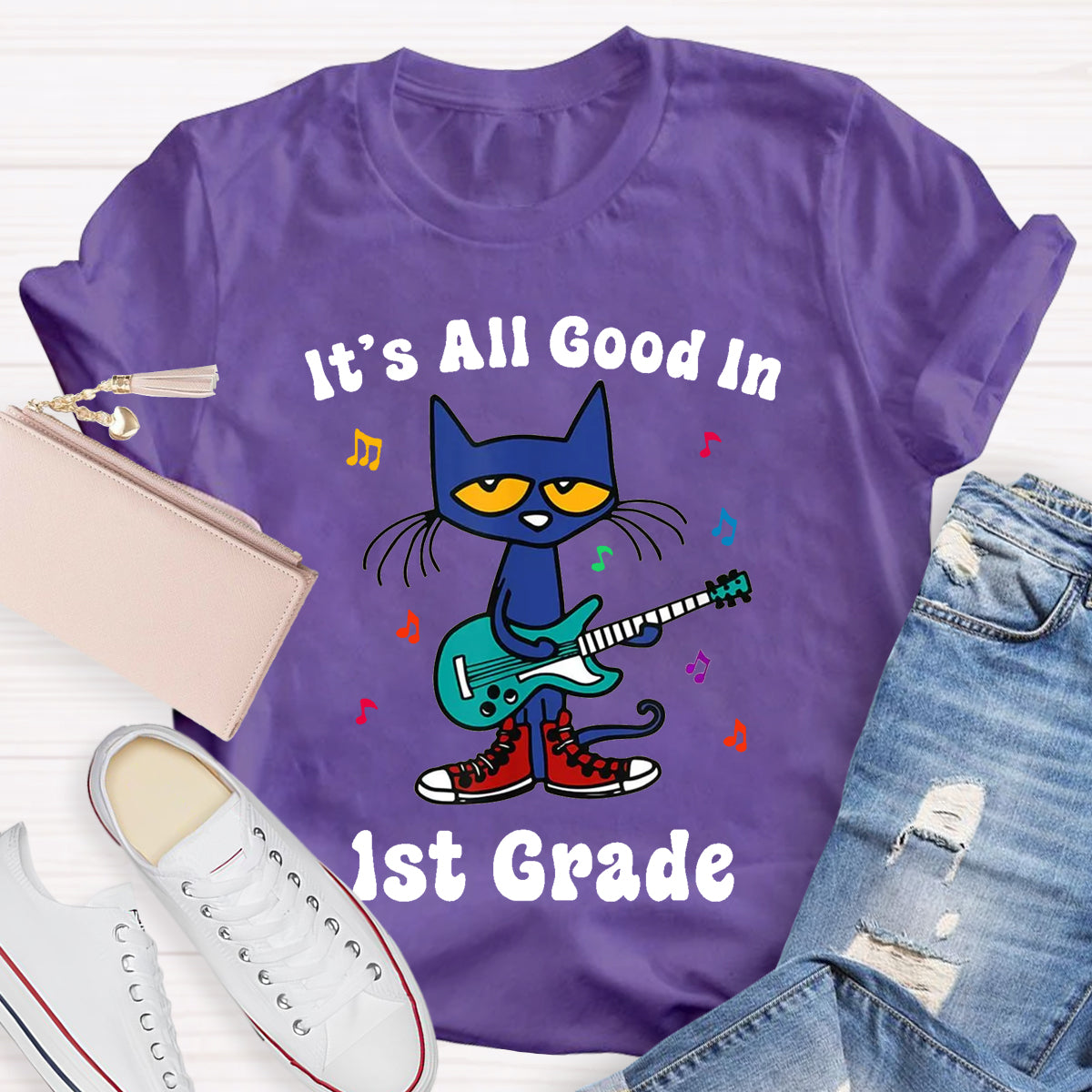 Personalized Grade It's All Good In School Grade T-Shirt