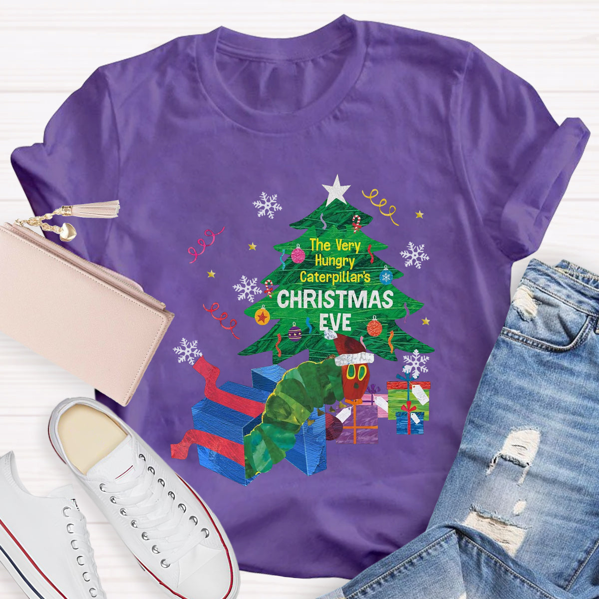 The Very Hungry Caterpillar's Christmas Eve T-Shirt